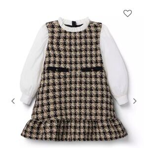 Janie and Jack Girls Tweed Dress
